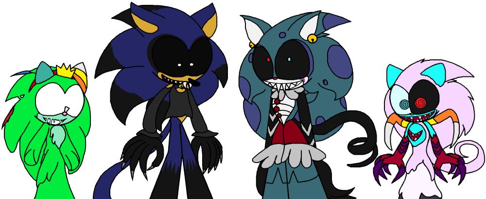 B3LL, P0P, Sweet Teeth, and Bubble wish you a Happy Halloween, they hope to scare you again soon