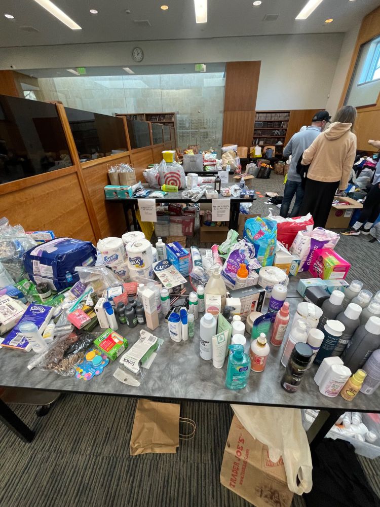 Toiletry donations for this affected by Los Angeles wild fires 