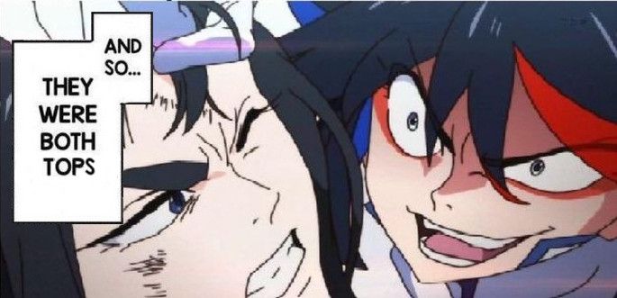 "and so... they were both tops" meme