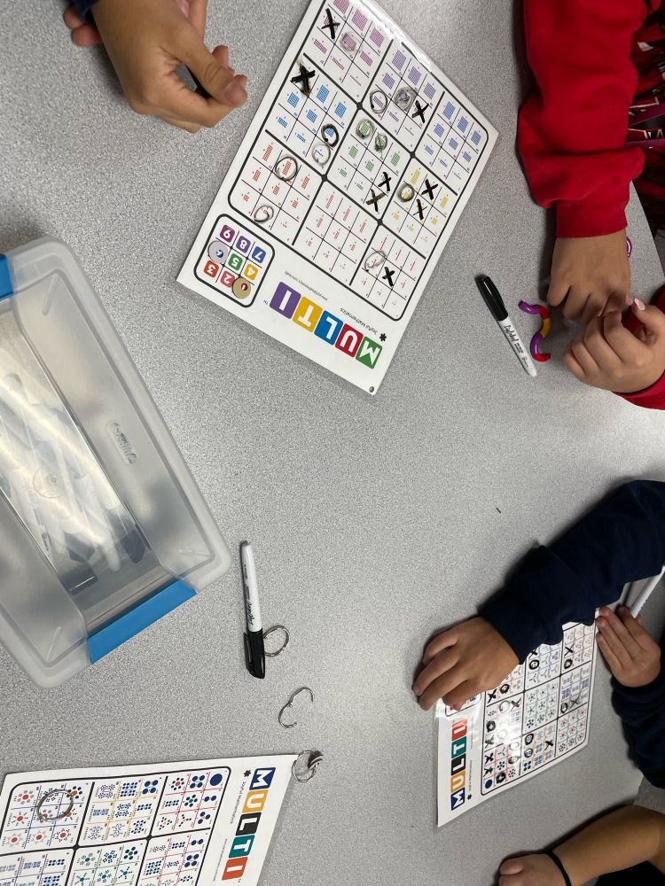 Students playing Multi