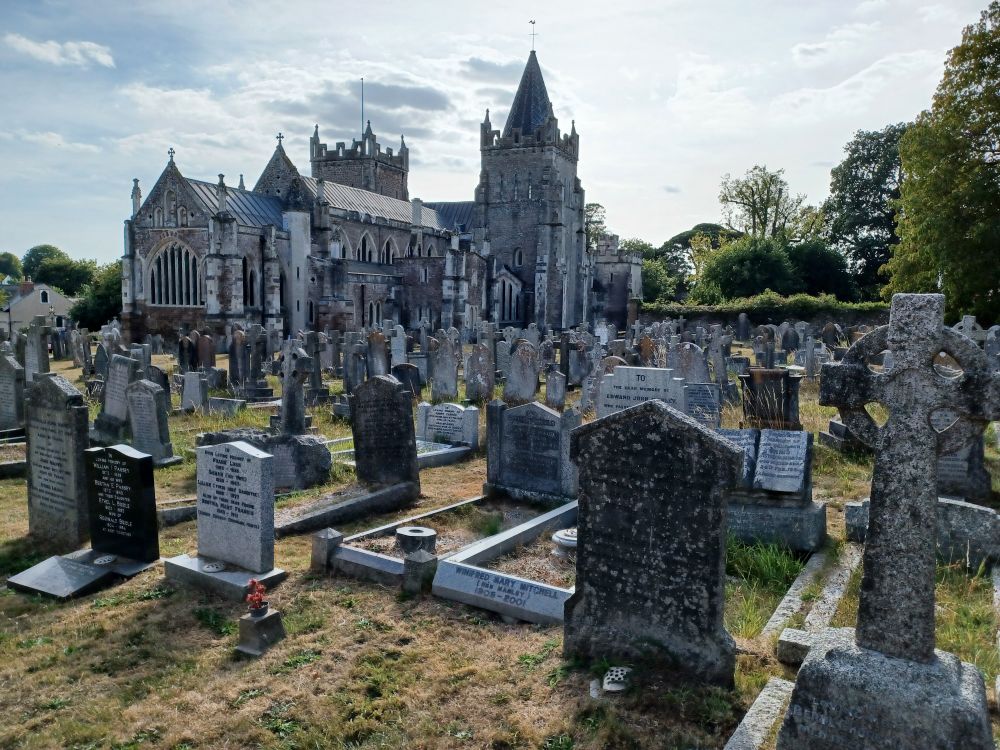 Ottery St. Mary Church and grounds
