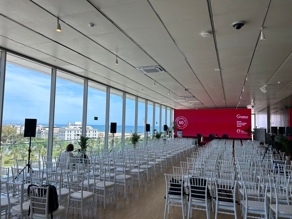 Plenary room (not a wedding venue as many are suggesting although you never know …)