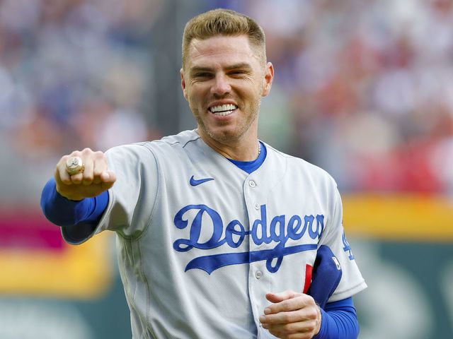 Los Ángeles Dodgers first baseman Freddie Freeman.