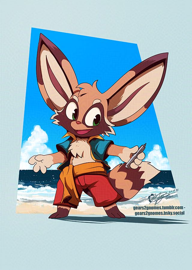 Cute critter at the beach.