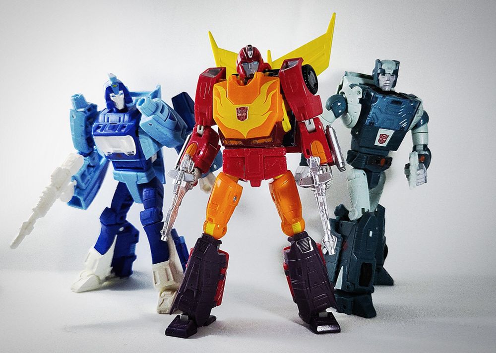 Studio Series 86 Blurr, Hot Rod and Kup