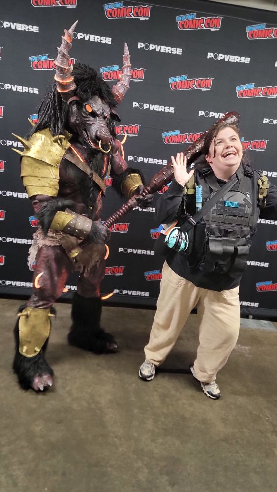 A HUMAN WHO DID NOT CELEBRATE MINOTAUR MONDAY IS TAUGHT A VALUABLE LESSON 