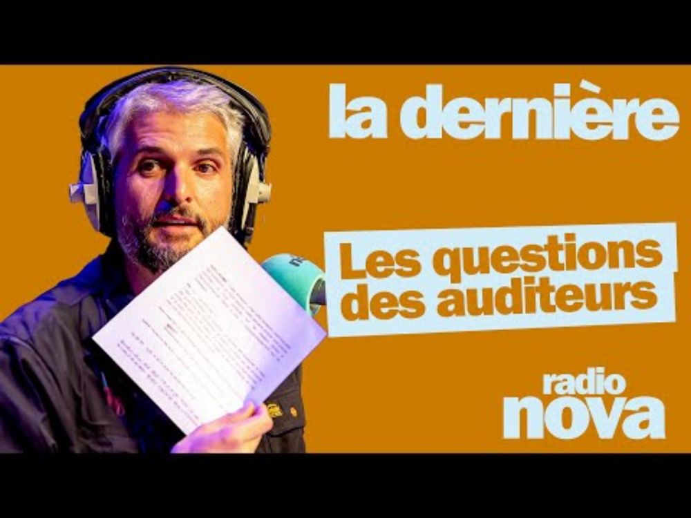 Les questions des auditeurs du 29/09 : Pierre-Emmanuel Barré leur répond dans "La dernière"