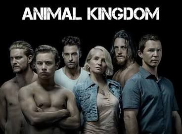 An ad for Animal Kingdom, a TNT original series that even Ellen Barkin has never seen. 