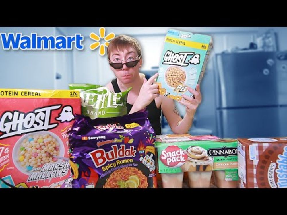 Trying Snacks from Walmart