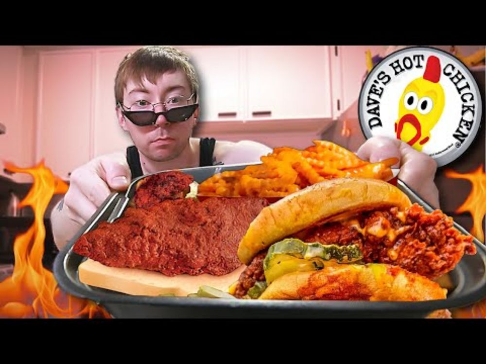 Dave's Hot Chicken Challenge 🔥