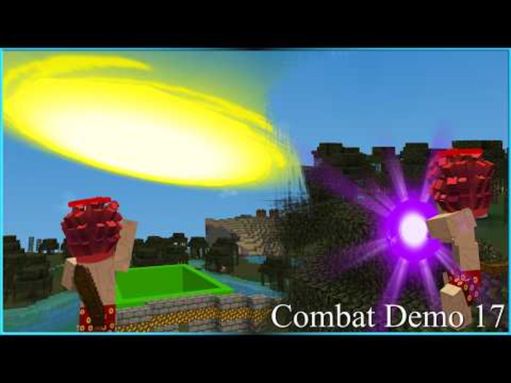 DBZ Ki Disk & New Ki Coloring (Combat Demo 17) [Dragon Block Apollo]