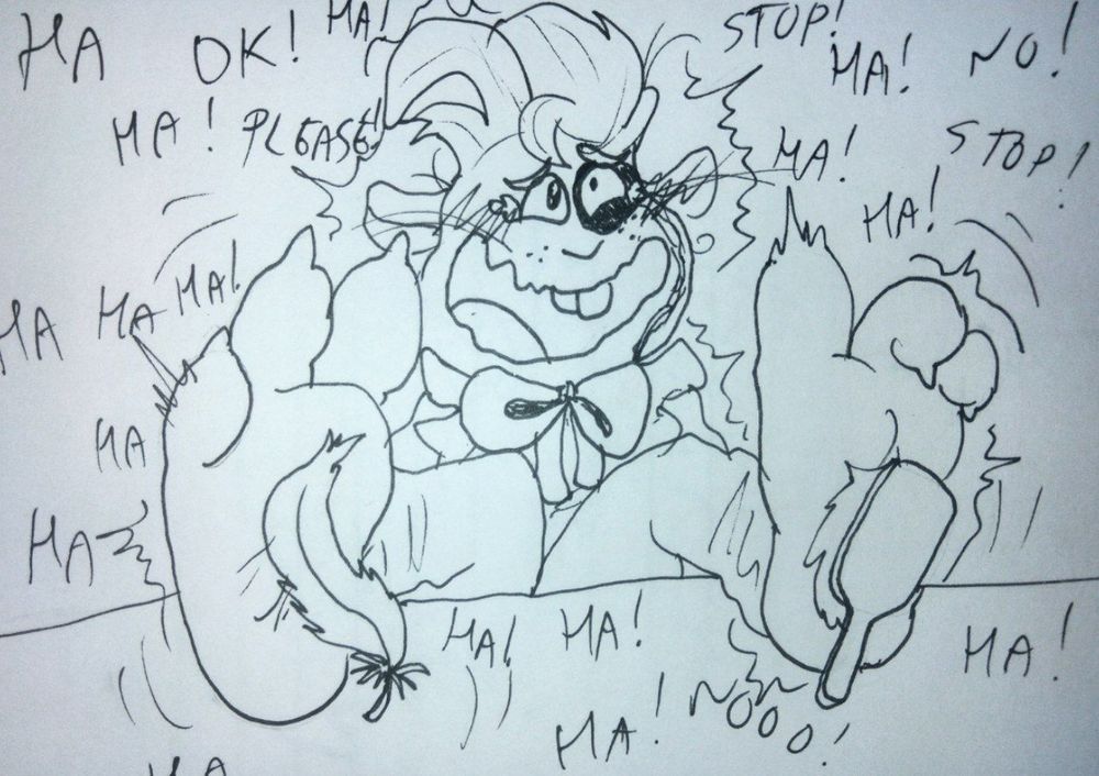 professor marmalade tickled