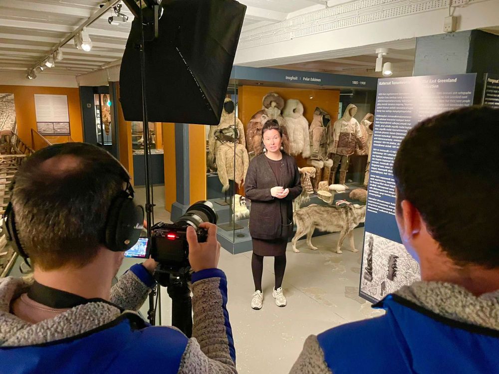 I was interviewed yesterday at the Greenland National Museum...



