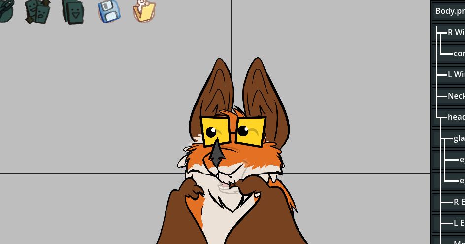 flying fox twitch avatar work in progress