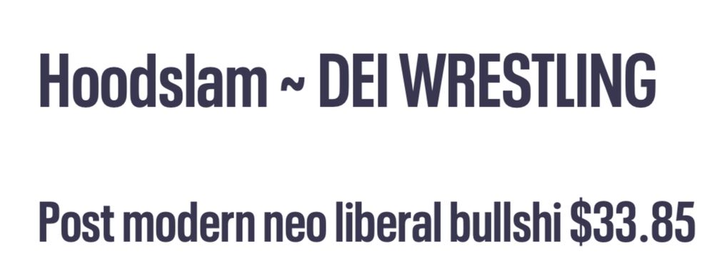 Hoodslam DEI wrestling night 