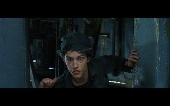 Mouse from the Matrix when he tells everyone Neo and Morpheus are fighting