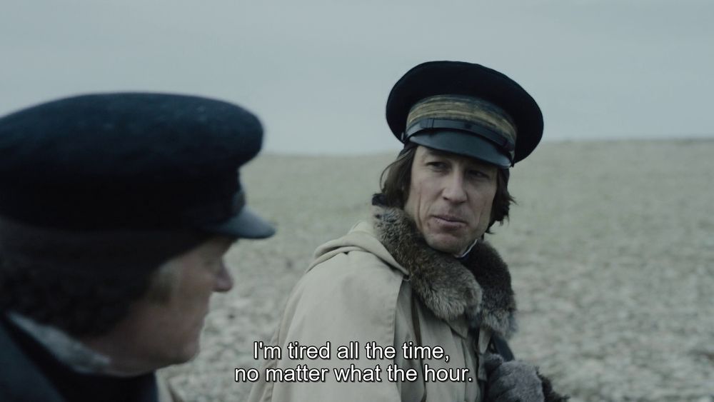 millenial anemic office worker 🤝 19th century naval officer dying of scurvy in the arctic

Fitzjames: "I'm tired all the time, no matter what the hour."

The Terror, Episode 8 "Terror Camp Clear".