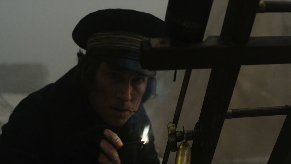 Captain Fitzjames fires a rocket at Tuunbaq.

The Terror, Episode 8 "Terror Camp Clear".