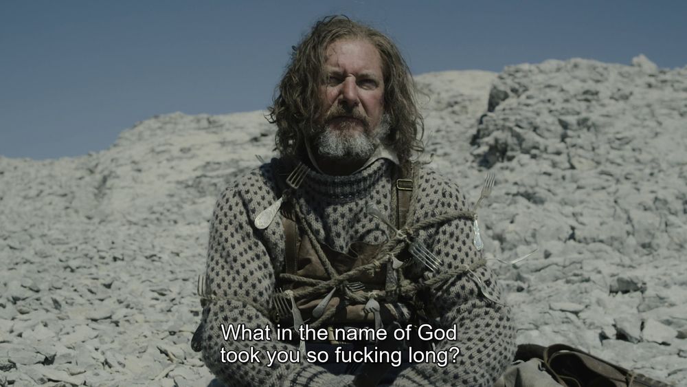 Blanky: "What in the name of God took you so fucking long?"