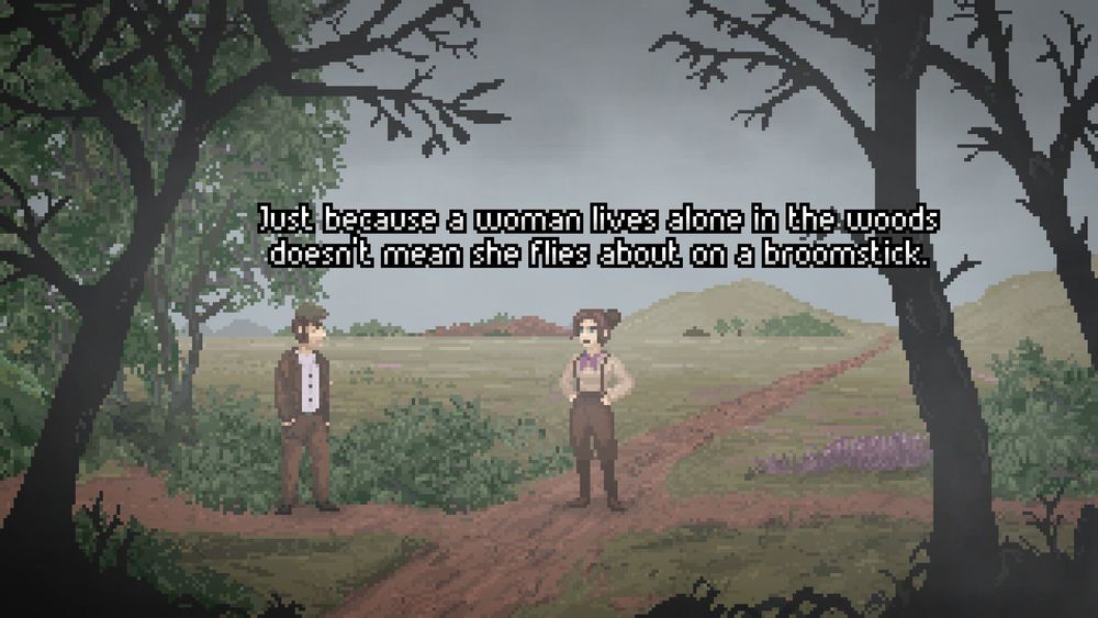 Screenshot from "The Excavation of Hob's Barrow" game