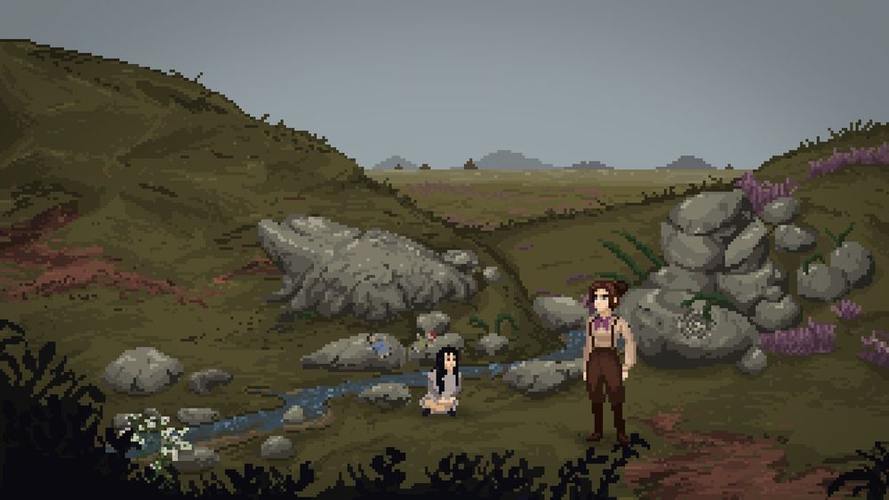 Screenshot from "The Excavation of Hob's Barrow" game