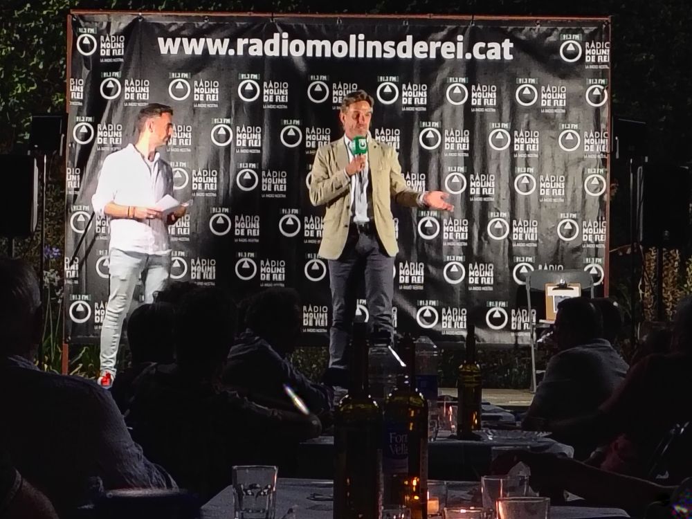 Esenari del sopar de Radio Molins