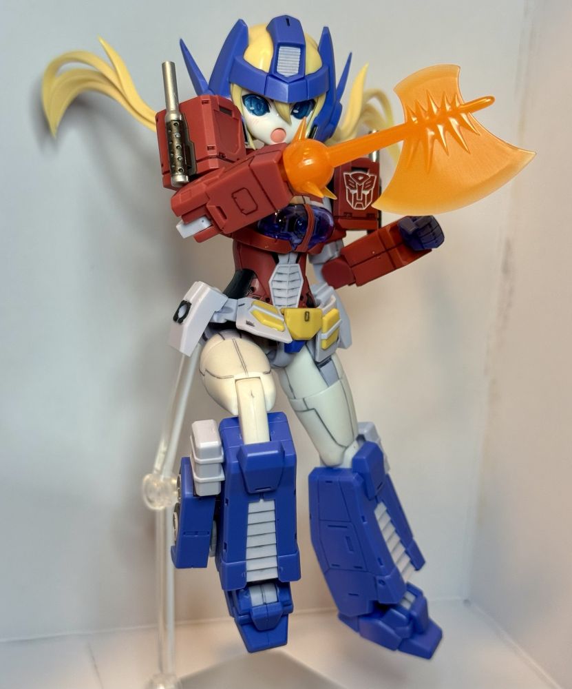 Side view of the energy axe