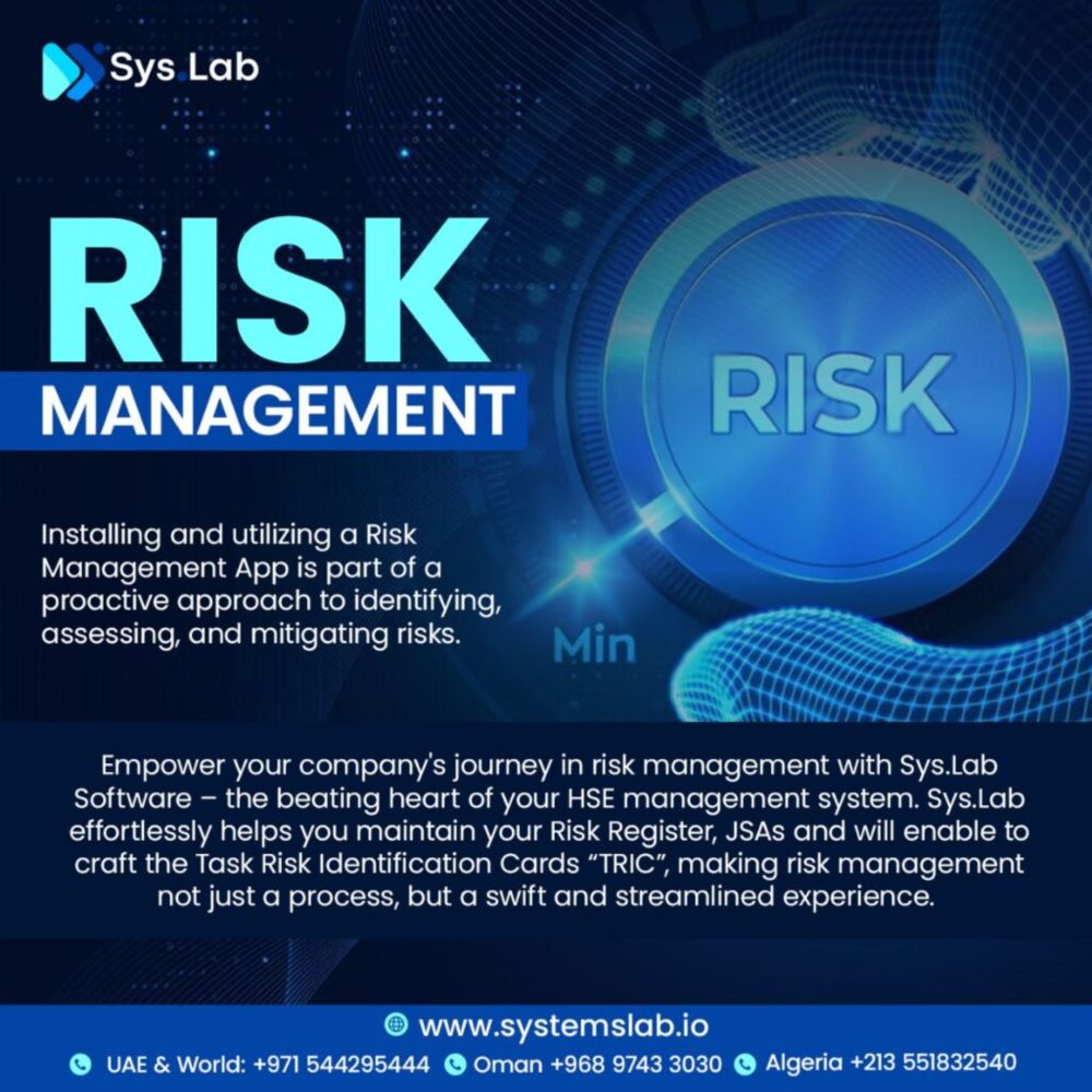 Risk Management By The Leading Company Sys. Lab