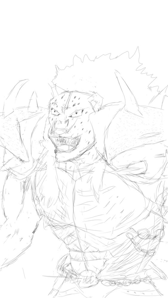 An angry luchador in a very realistic jaguar mask and intimidating body armor.