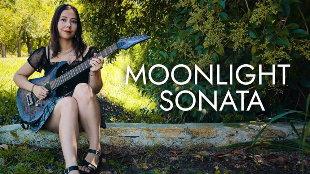 Ludwing Van Beethoven - Moonlight Sonata (3rd movement) | Juliana Wilson Cover 🎸