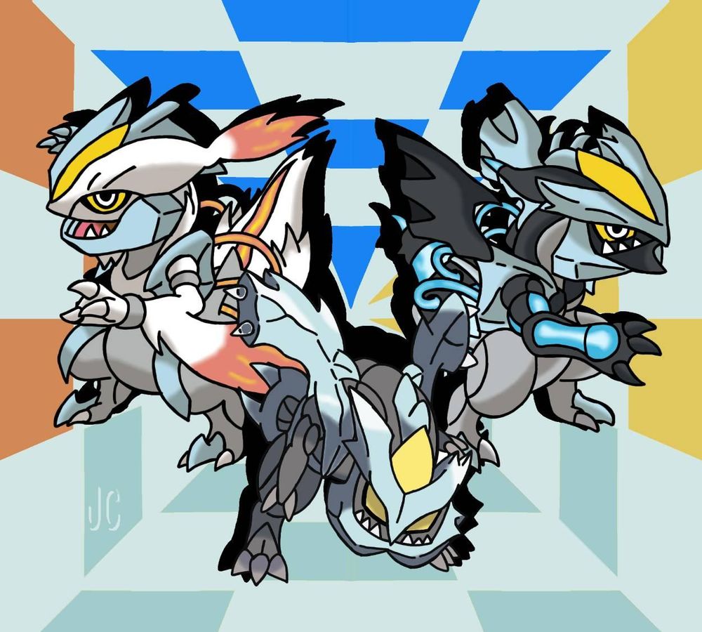 White Kyurem, Black Kyurem, Kyurem