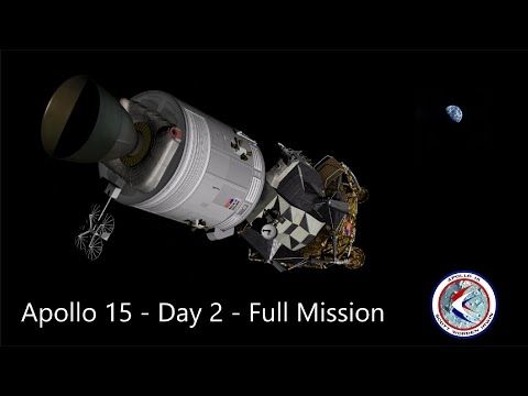 Apollo 15 - Day 2 - Full Mission 3