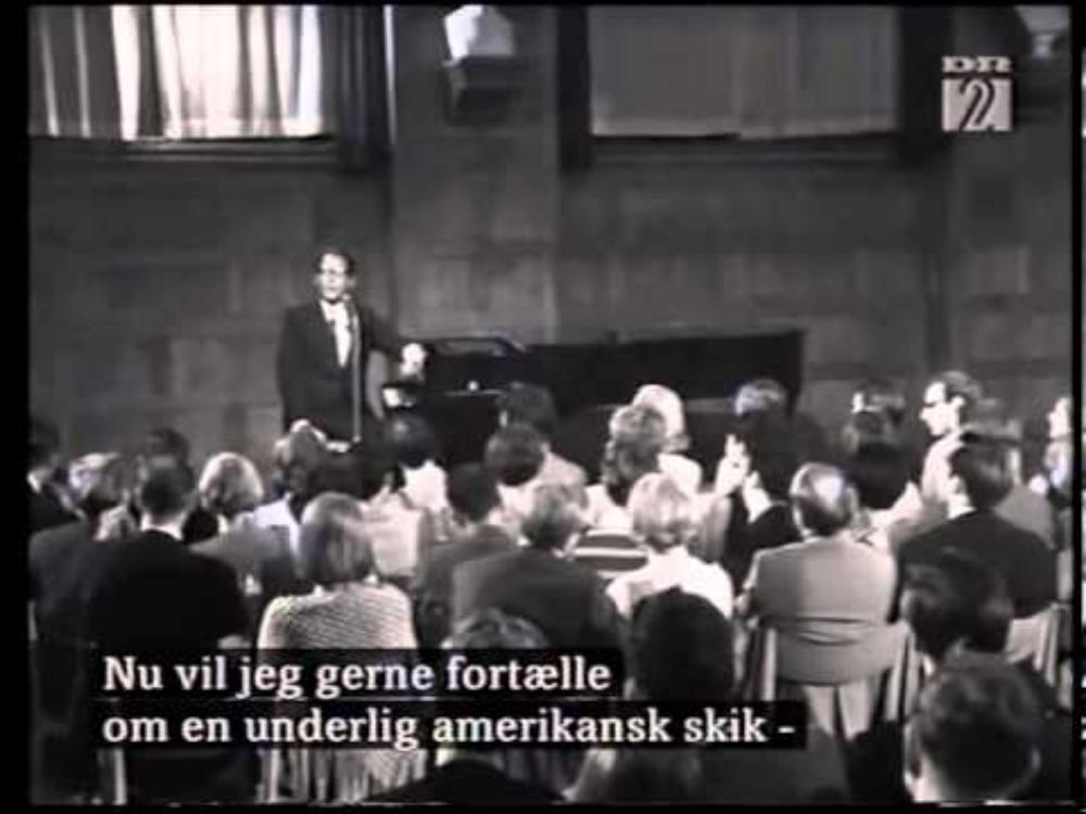 Tom Lehrer Full Copenhagen Performance