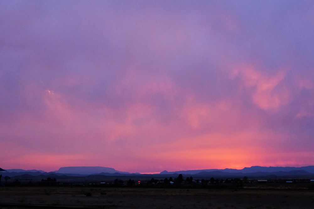 West Texas sunset, 11/19/25.