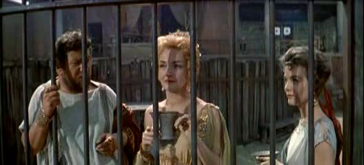 Crassus’ woman selecting slaves to fight in Spartacus 1960