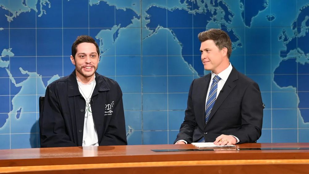 Pete Davidson and Colin Jost