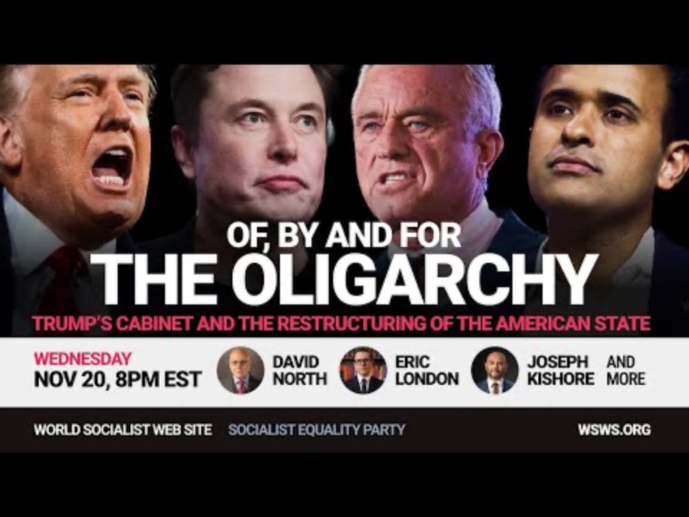 Of, by and for the oligarchy: Trump’s cabinet & the restructuring of the American state