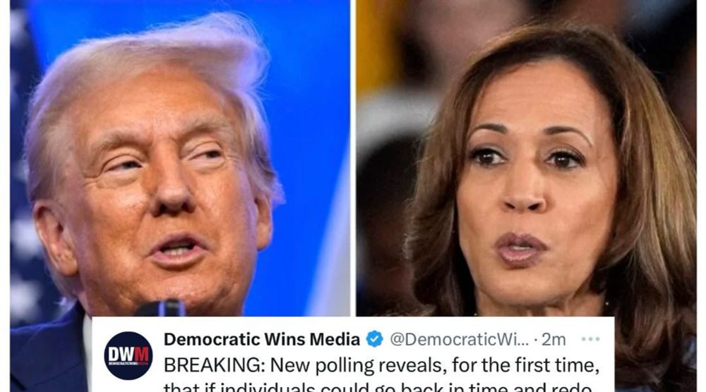 BREAKING: Trump Would Lose to Kamala Harris by 7 Points if the Election Were Held Again. Here’s Why.