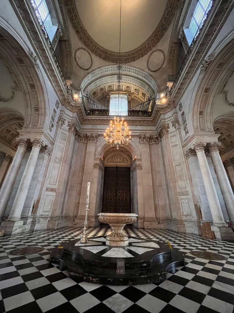 The west entrance door to St Paul’s