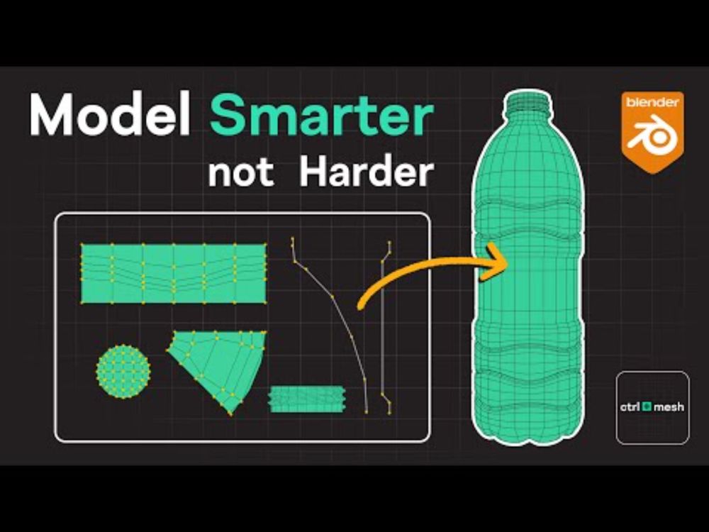 Water Bottle Modeling Walkthrough