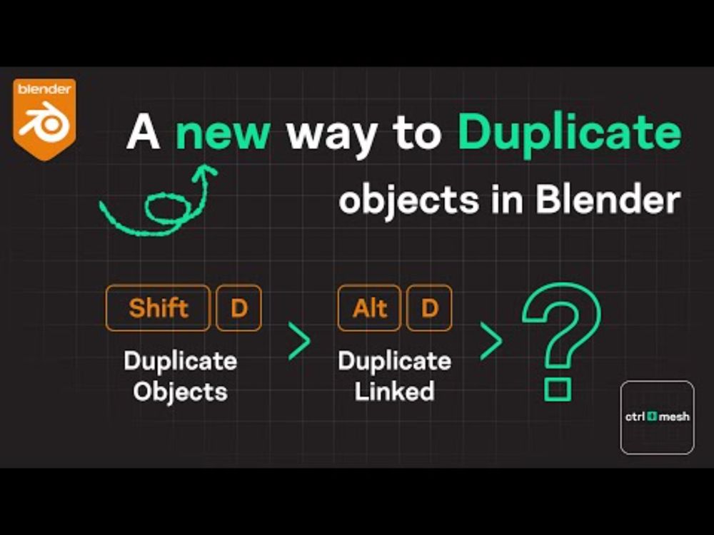 A New Way to Duplicate Objects in Blender (Which NO one talks about)