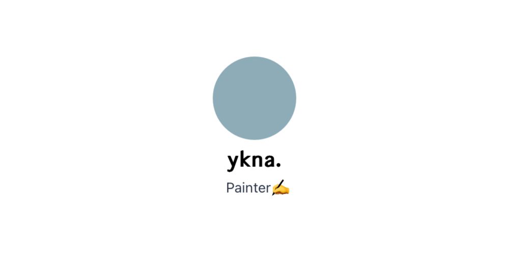 𝗒𝗄𝗇𝖺.のプロフカード