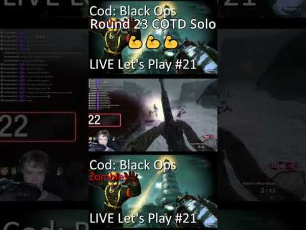 COTD Round 23 Solo 💪🔥#mrspookydemon #gaming #epicmoments #codzombies #codbo1 #callofduty #cotd #lol