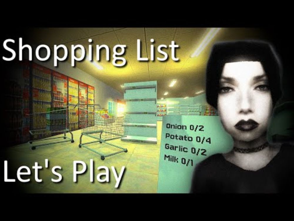 Shopping List | Horror Game Let's Play