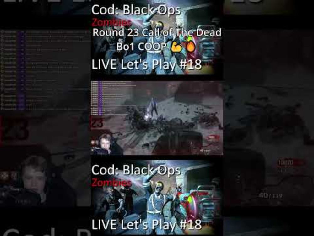 Round 23 COTD COOP BO1 💪🔥#mrspookydemon #gaming #callofduty #callofdutyzombies #epicmoments #epic