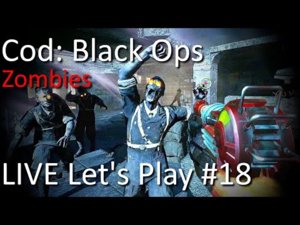 Call of Duty: Black Ops Zombies LIVE #18 | Trying to Survive | New Username!