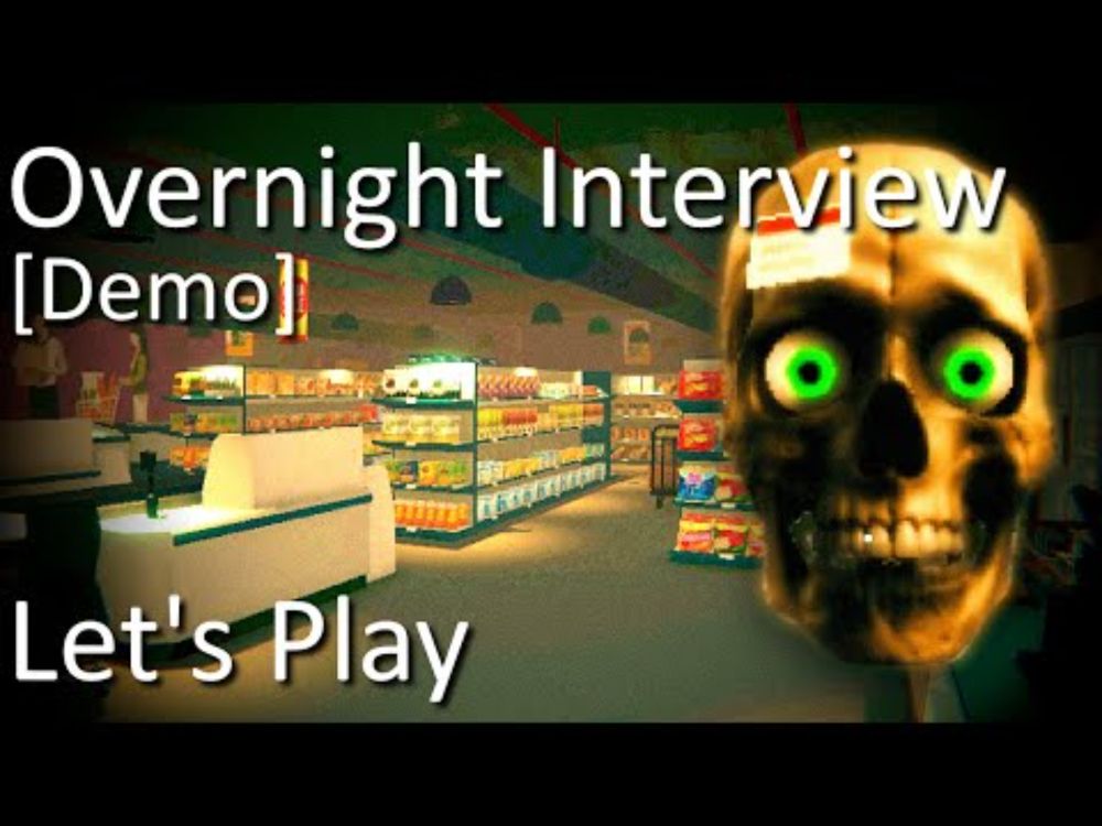 Overnight Interview [DEMO] | Horror Game Let's Play