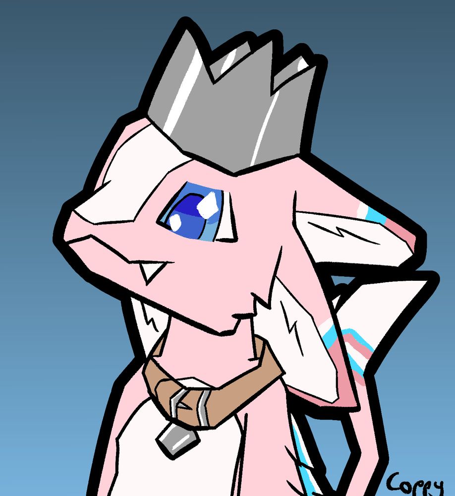 pink and gay chompy creature