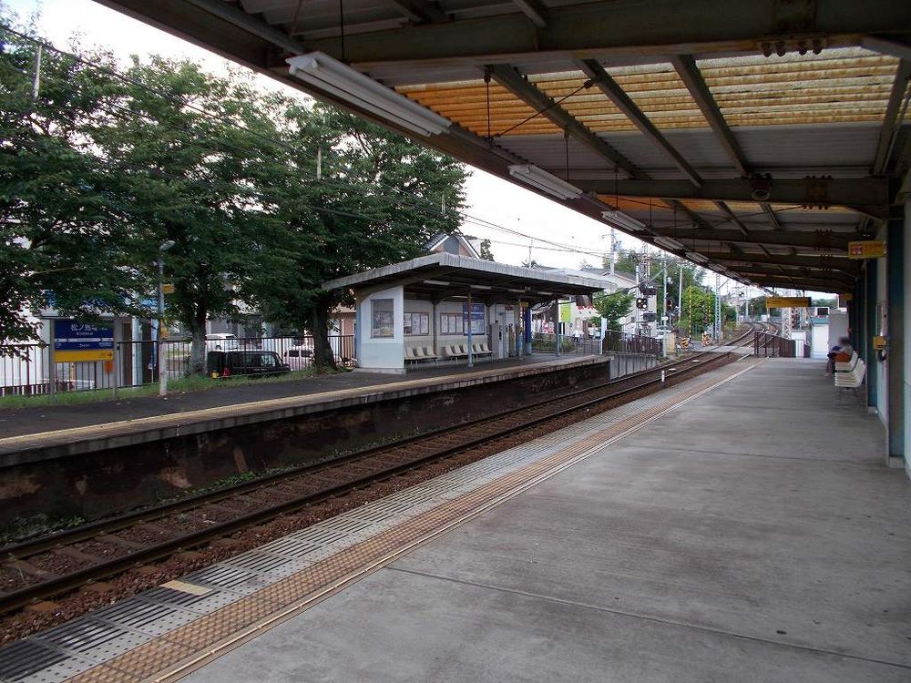 2019年、松ノ馬場駅（滋賀県）#京阪電気鉄道 /石山坂本線　by 駅の目録屋