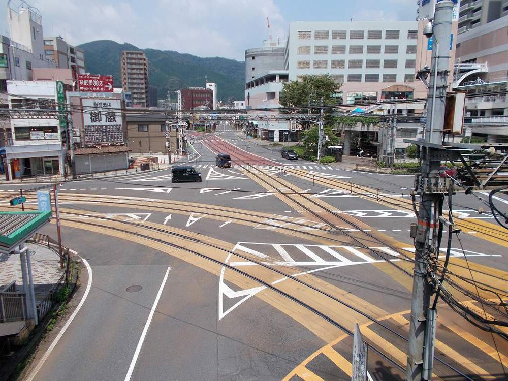 2019年、びわ湖浜大津駅（滋賀県）#京阪電気鉄道 /石山坂本線/京津線　by 駅の目録屋